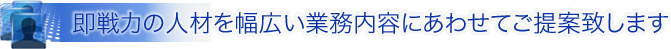 高品質なデータ入力、最適なデータを提供いたします